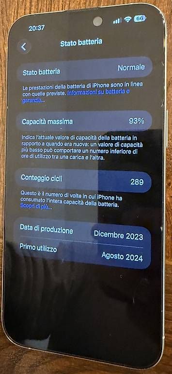 Apple Telefoni cellulari / Smartphones: Iphone 15 ProMax 512GB – Usato da Giubiasco venduto da gazyy 3