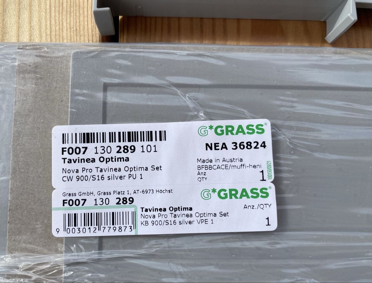 Küchengeräte: Grass Tavinea Optima Schubladeneinteilung, Neu – Neu und originalverpackt aus Rabius von bri_ca76 2