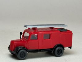 GB1- Wiking Opel Blitz Feuerwehr Rüstwagen