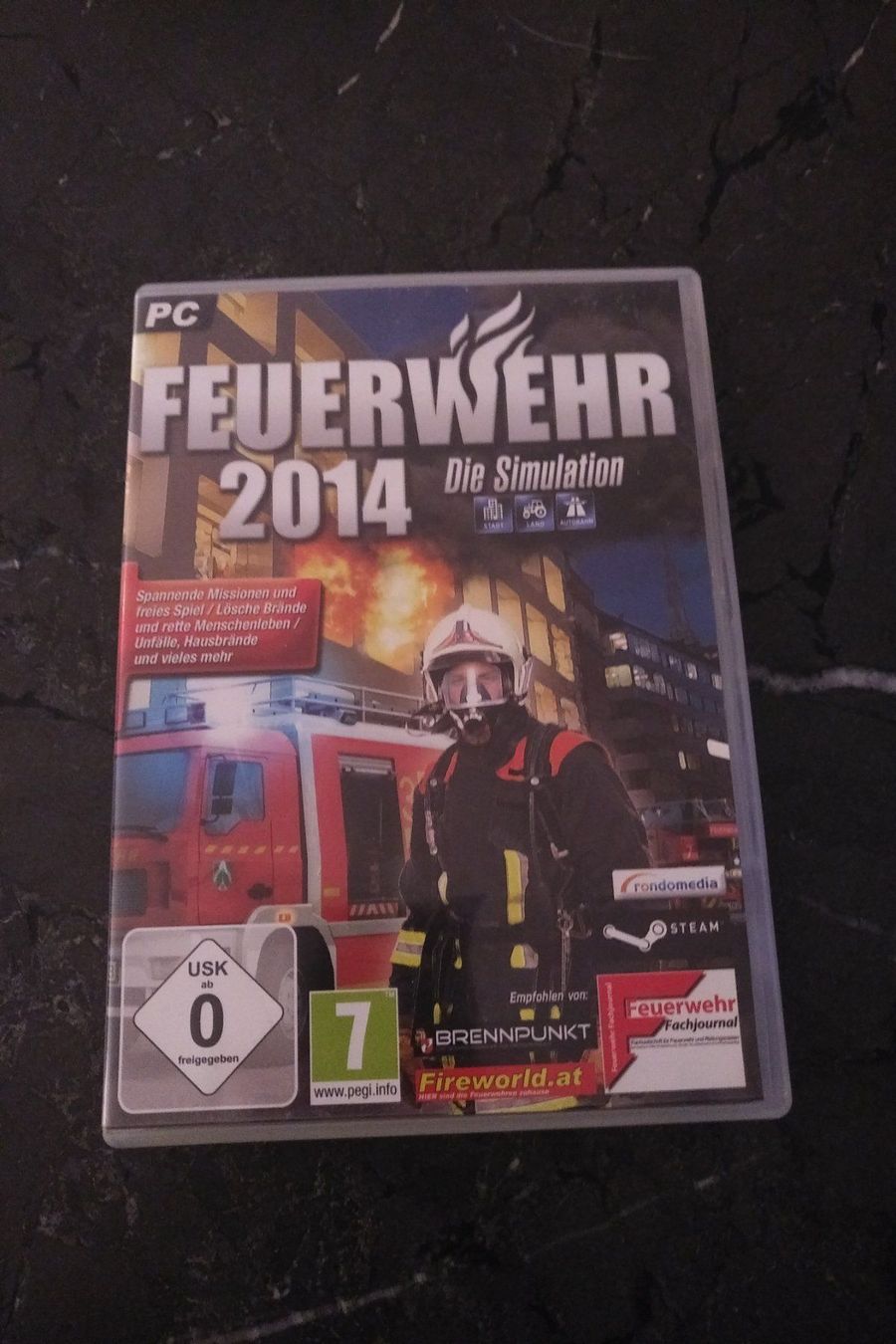 Microsoft Giochi: Feuerwehr 2014 DIE Simulation PC – Usato da Biel/Bienne venduto da Eric070