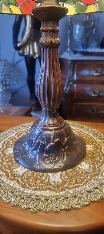 Lampade: Jugendstil Tiffany Lampe – Nuovo e nell'imballaggio originale da Kaufdorf venduto da Nati-Nati 1