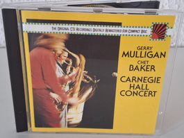 CD Gerry Mulligan Chet Baker - Carnegie Hall Concert