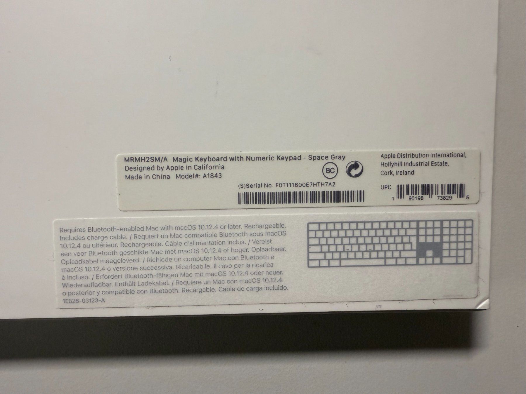 Apple Tastaturen: Apple Magic Keyboard mit Ziffernblock CH-Layout – Gebraucht aus Regensdorf von justtrying 6