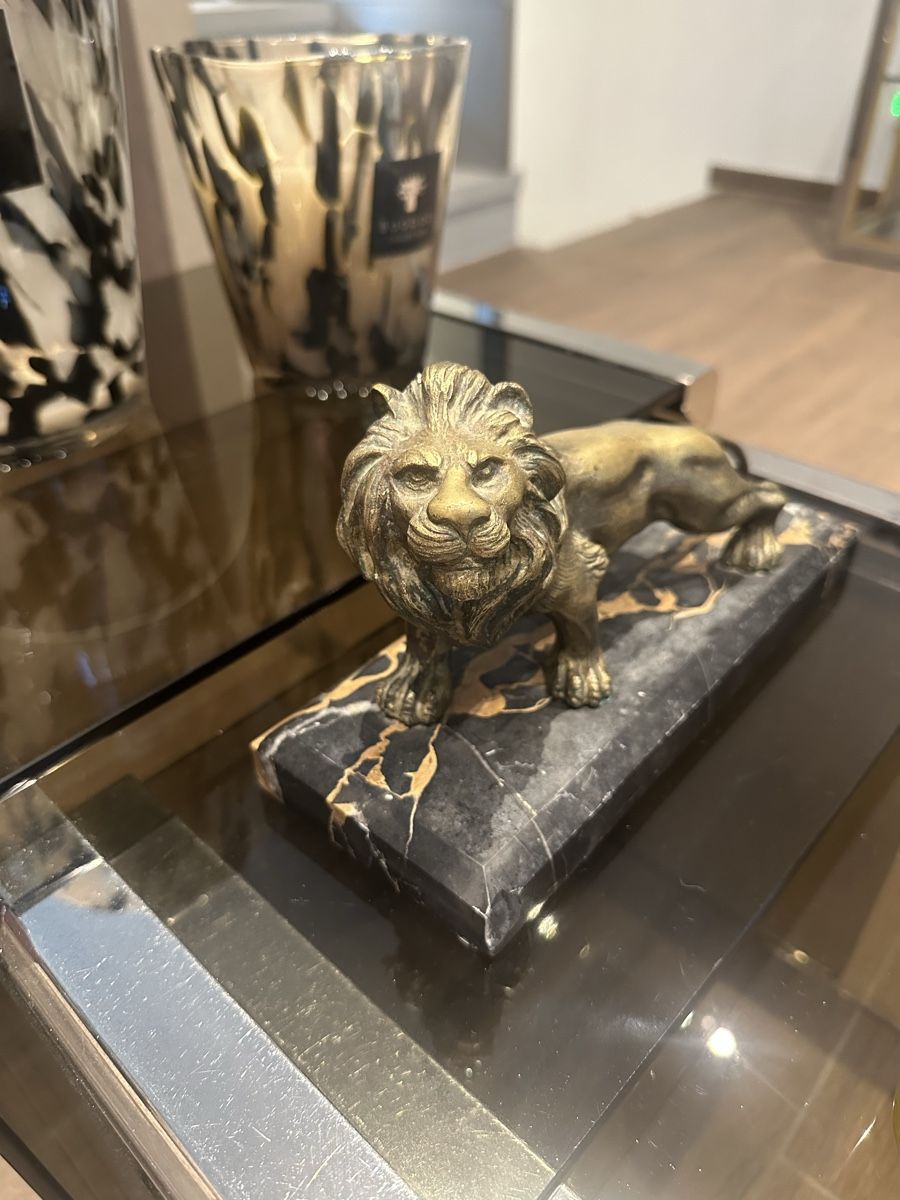 Sculture & Statue: Sculpture Lion en bronze – Usato da Bellevue venduto da bordeaux075cl 3