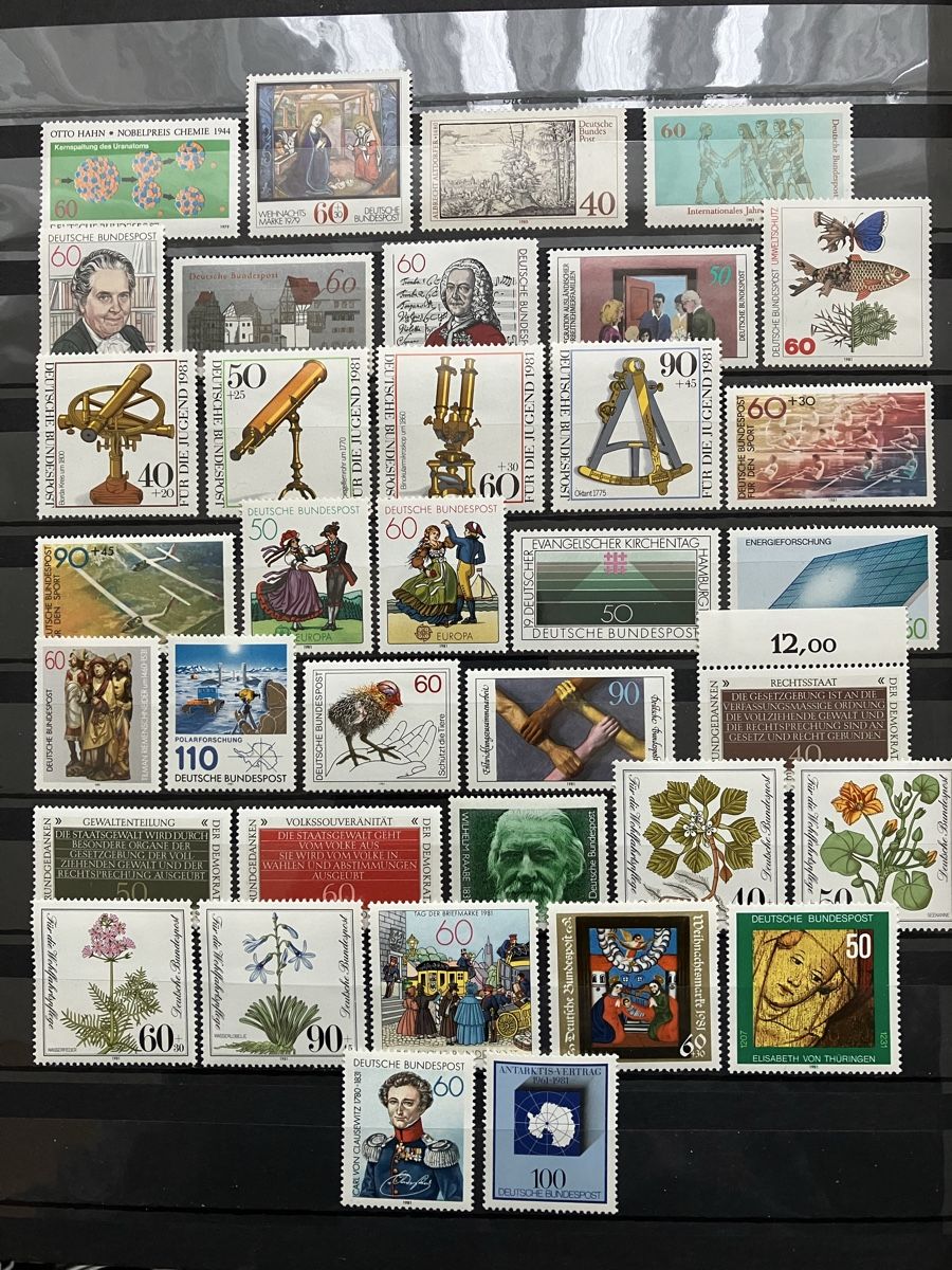 Tutti i francobolli: Deutschland BRD 1971-81 postfrisch 6s Blocks – Nuovo (secondo la descrizione) da Cham venduto da Diablo1232 5