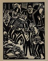 Frans Masereel, Holzschnitt, 1927