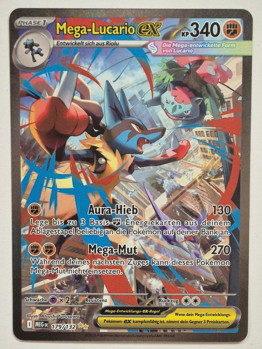 Pokémon Cartes à collectionner: Lucario MEG 179/132 – Neuf (Voir description) à Oberrieden par ste_gsf8