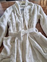 Bademantel Morgenmantel wollweiss beige NEU