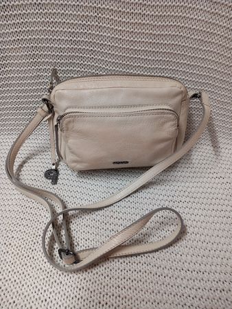 Picard Leder-Umhängetasche beige