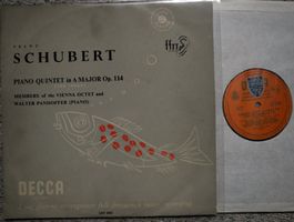Schubert The Trout - UK Decca LXT 2533  - LP GEWASCHEN