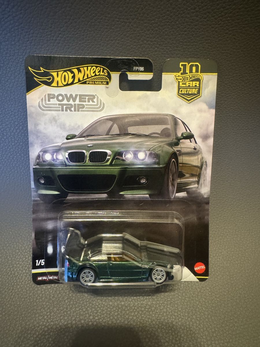 Hot Wheels Modellini d'auto: Hot Wheels / Power Trip BMW M3 – Nuovo e nell'imballaggio originale da Emmen venduto da ChristianO8