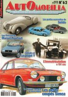 Automobilia N° 62 - Coupés Simca 1000 & 1200S -Auto Magazin
