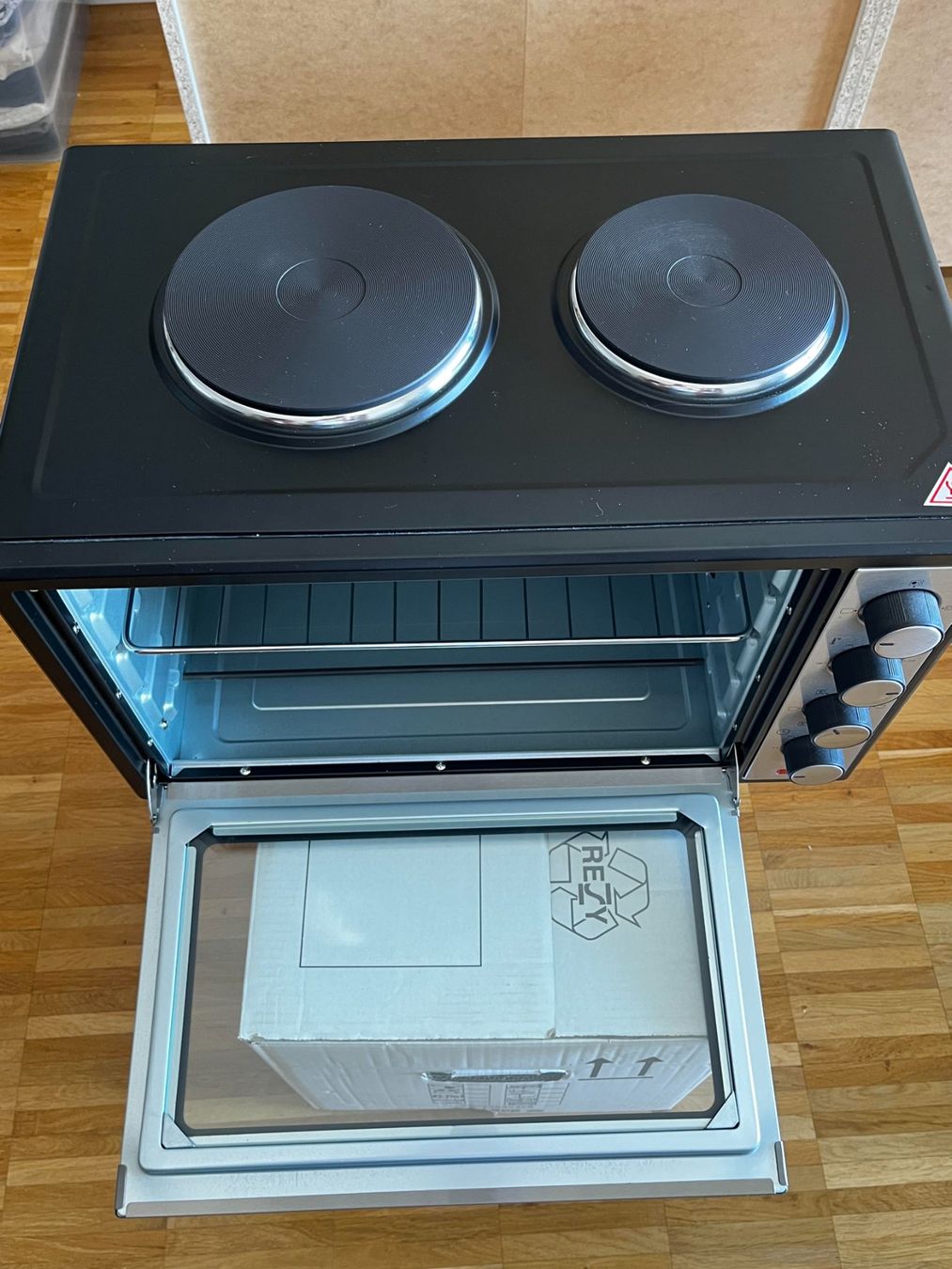 Ohmex Backöfen: Four électrique avec 2 plaques de cuisson – Gebraucht aus Givisiez von ChrisB1694 1