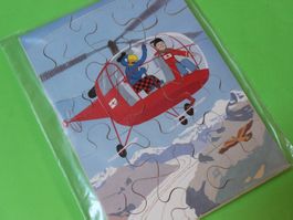 Globi bei der Rettungsflugwacht - Puzzle aus Holz