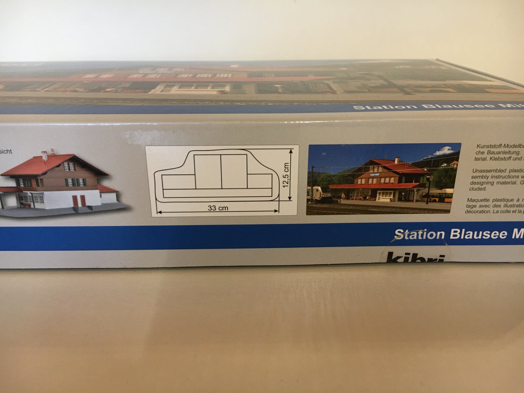 Kibri Modellini di ferrovie: Kibri H0 39508 Bahnhof Blausee Mitholz – Usato da Rodersdorf venduto da Joerg11 2