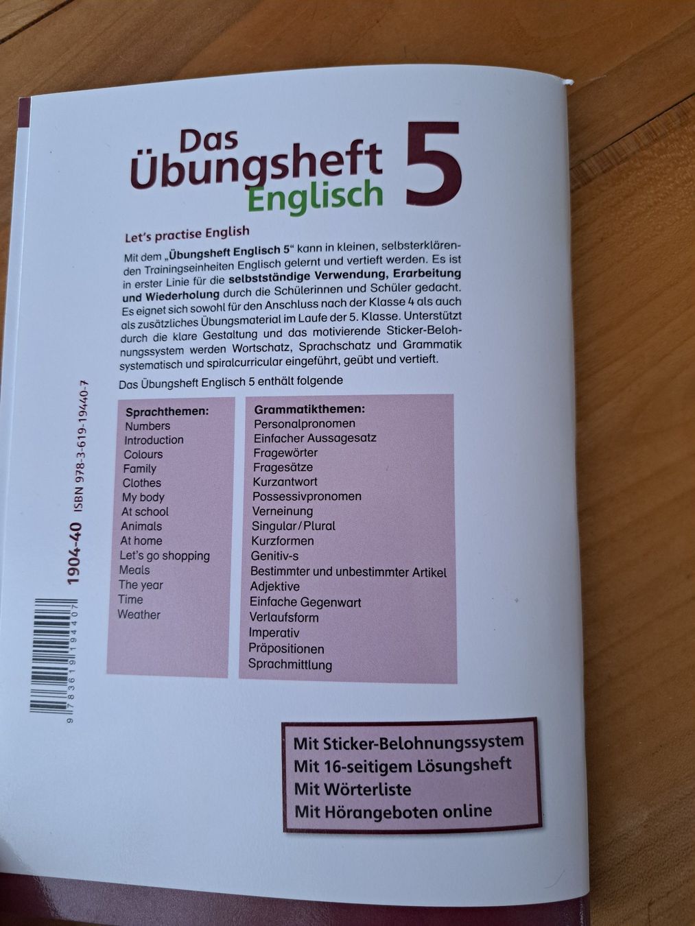Libri: Das Übungsheft Englisch 5 – Nuovo (secondo la descrizione) da Seelisberg venduto da luna1313 7