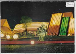 EXPO 1964 Lausanne - la metamecanique Tinguely de nuit