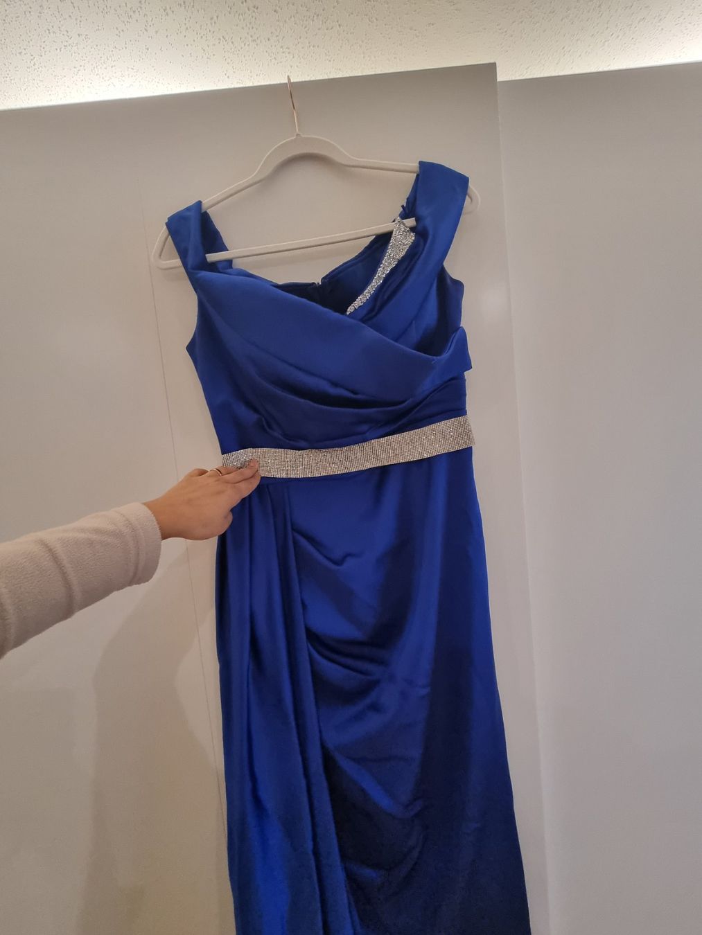 Vestiti: Elegantes, blaues Abendkleid, Gr. 38 – Usato da Möhlin venduto da Yummy91 1