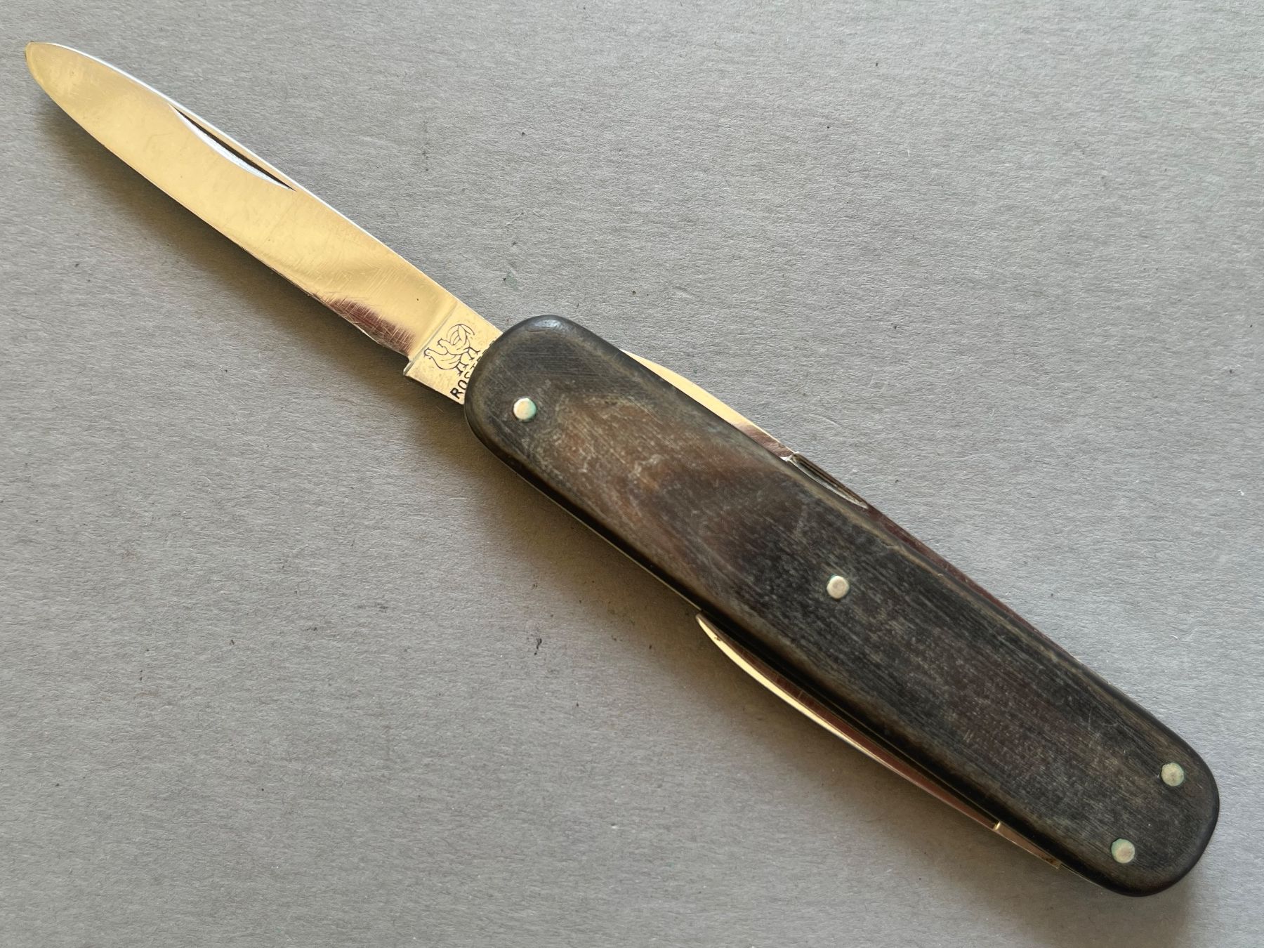Solingen Couteaux de poche: Altes Sackmesser 80 mm - Horn – D'occasion à Zürich par FV.vintage 5