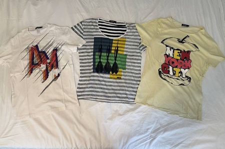 KOSTENLOS VERSAND / 3er Tshirt Set: Antony Morato - G: L