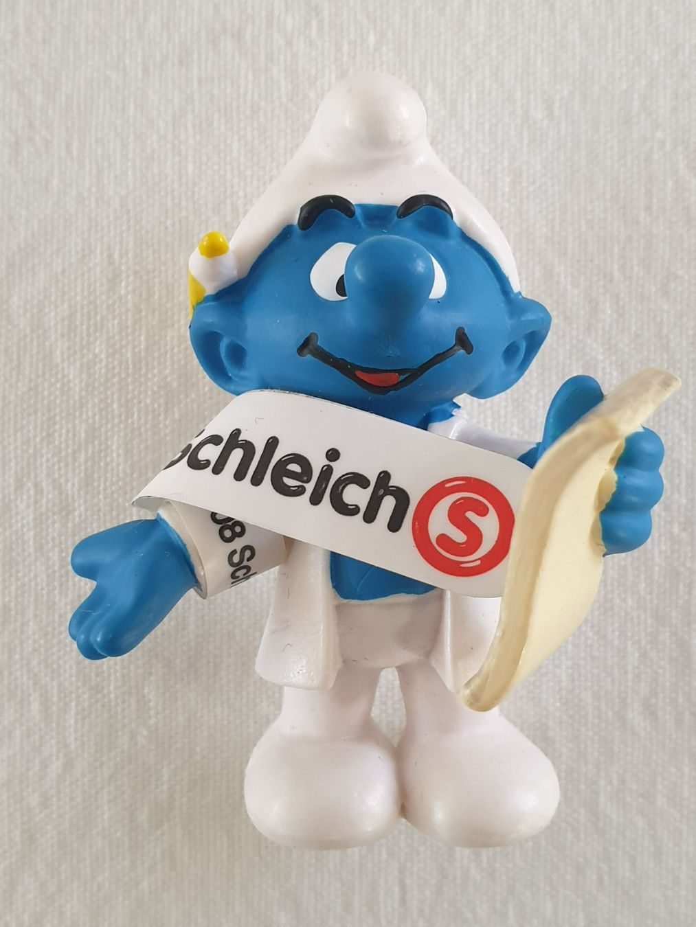 Schleich Figuren: Forscher Schlumpf – Gebraucht aus Mörschwil von spirspi