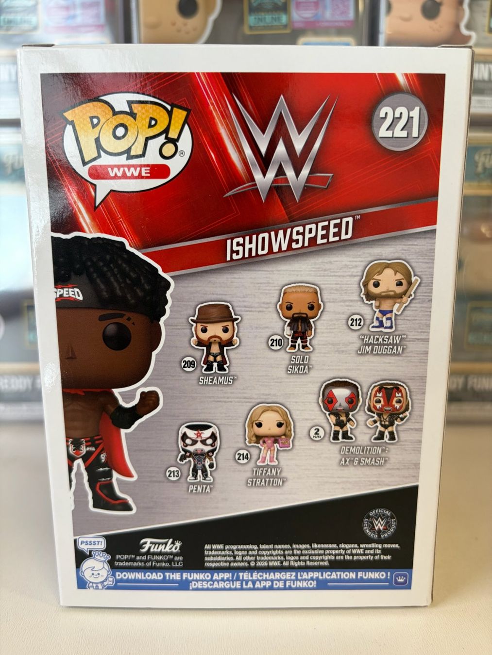 Funko Figurines: Funko POP! WWE IShowSpeed Edition Limitée – Neuf avec emballage d'origine à Le Mouret par perfectbijou 2