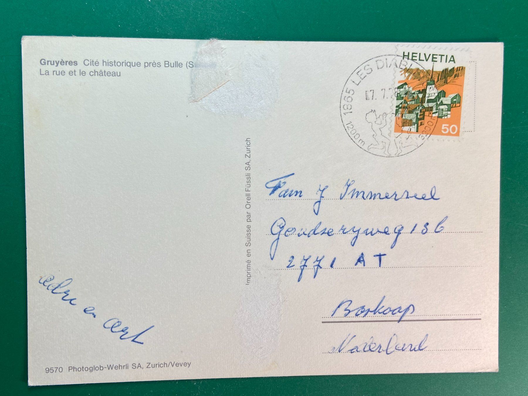 Cartoline postali: Gruyères – Usato da Steg VS venduto da danwer74 1