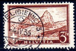 MYTHEN 1931 NEUE ZEICHNUNG GESTEMPELT BIEL BIENNE 1936-AB221