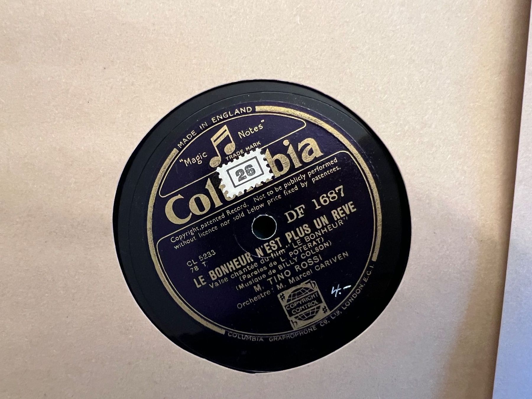Vinyles: Schallplattensammlung Schellack – D'occasion à Cham par lonzi67 2