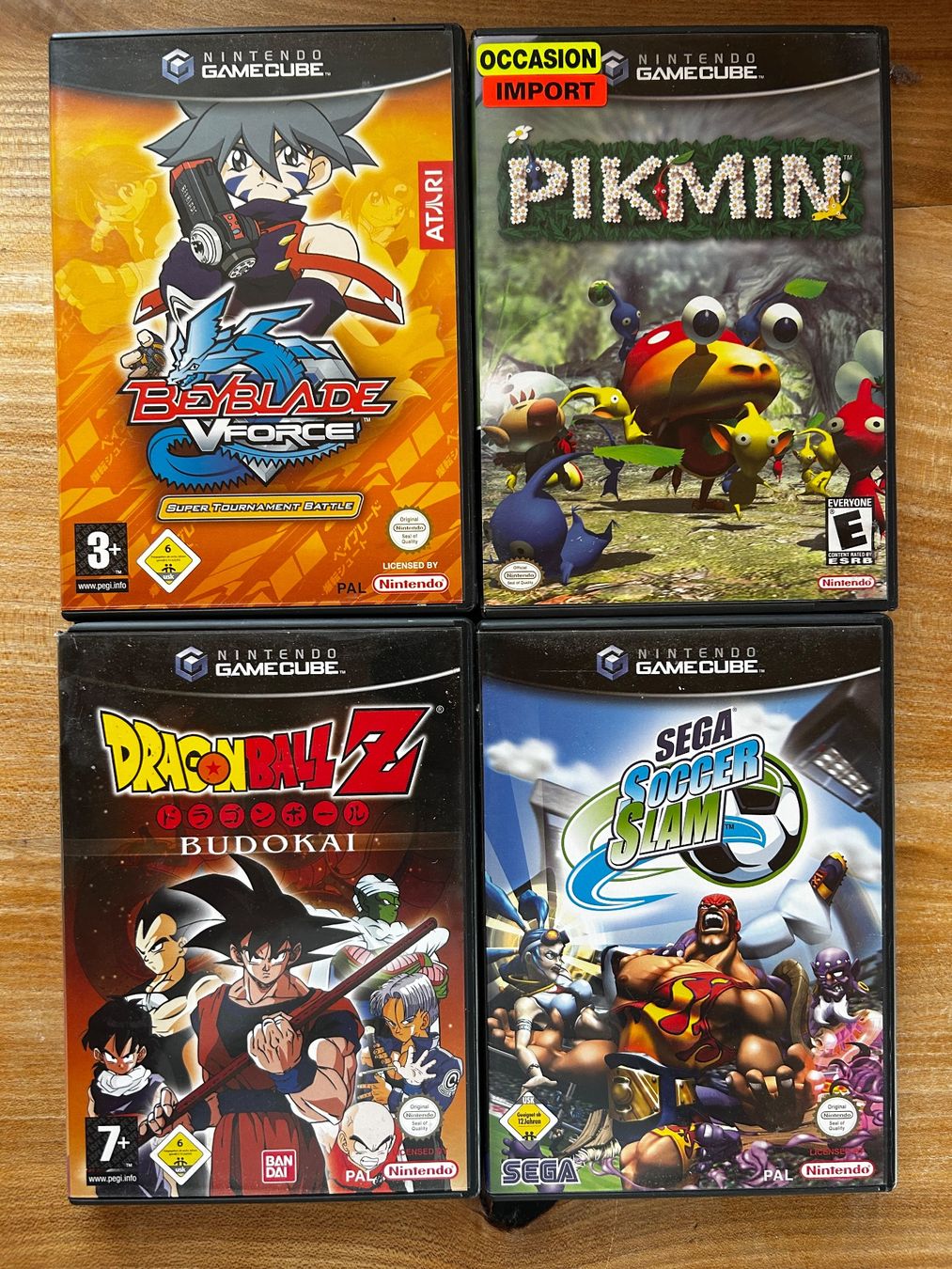 Spiele: Nintendo GameCube Bundle 4 Spiele – Gebraucht aus Egolzwil von mergoadr