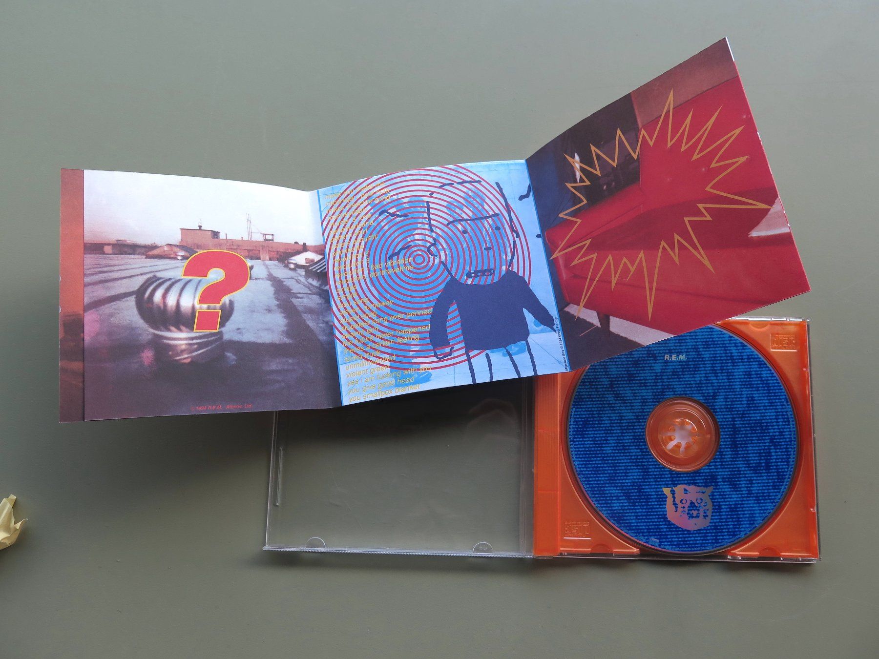 CDs: (p) CD R.E.M. Monster, 1994 – D'occasion à Bern par Balzamico 2