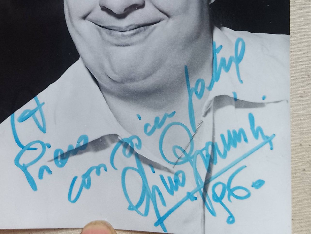 Autographes: Gino Bramieri  - (1960) – D'occasion à Sorengo par 74in 2