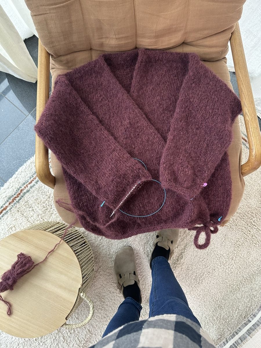 Pulls & Sweat-shirts: Alpaca Cardigan handgestrickt – Neuf (Voir description) à Ormalingen par nude.knits 5