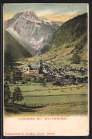 AK Lungern, Ortsansicht mit Wylerhorn