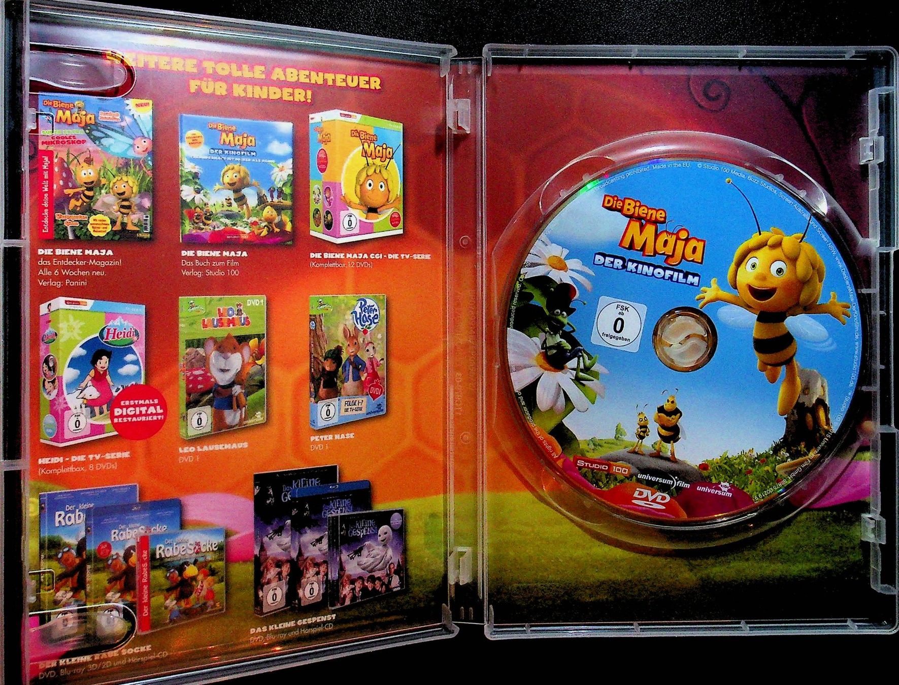 Tutti i DVDs: DVD  Die Biene Maja Der Kinofilm – Usato da Reitnau venduto da Zaomir 2