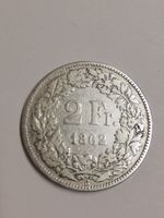2 Francs 1862  / 2 Franken 1862