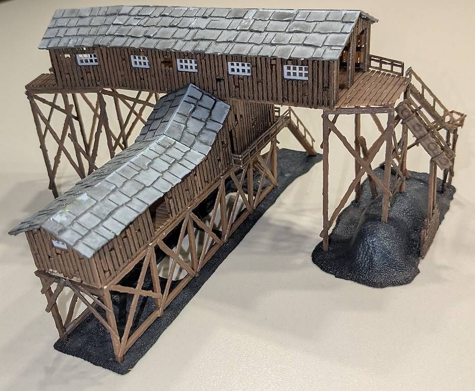Modellini di ferrovie: Faller 191793 H0 Alte Kohlemine – Usato da Warth venduto da intros 4