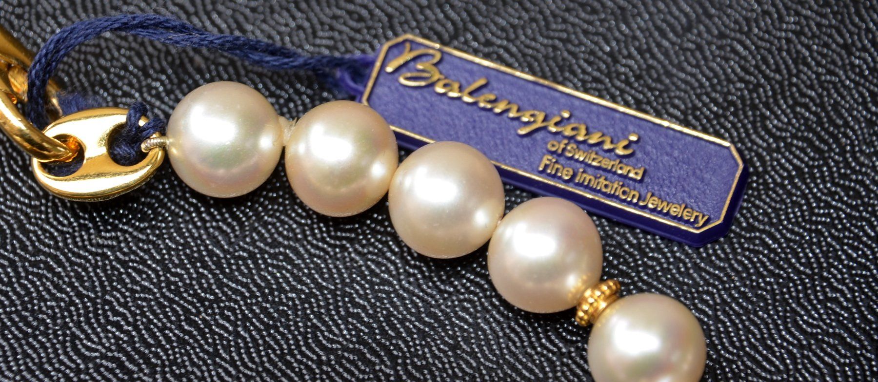 Catenine: Drei Perlenketten / Trois  colliers de perles  70's – Usato da Collonges venduto da Auganien 7