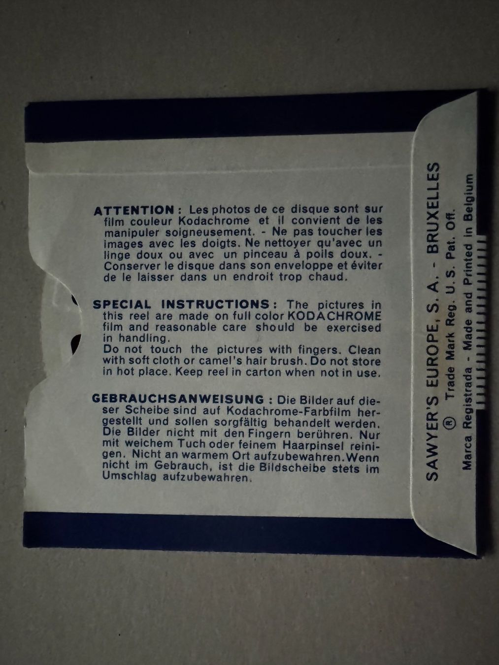 View-master Giocattoli: View-Master 3D: Nr. 2335 WÖRTHERSEE AUSTRIA – Usato da Tegerfelden venduto da siebenmacky 1