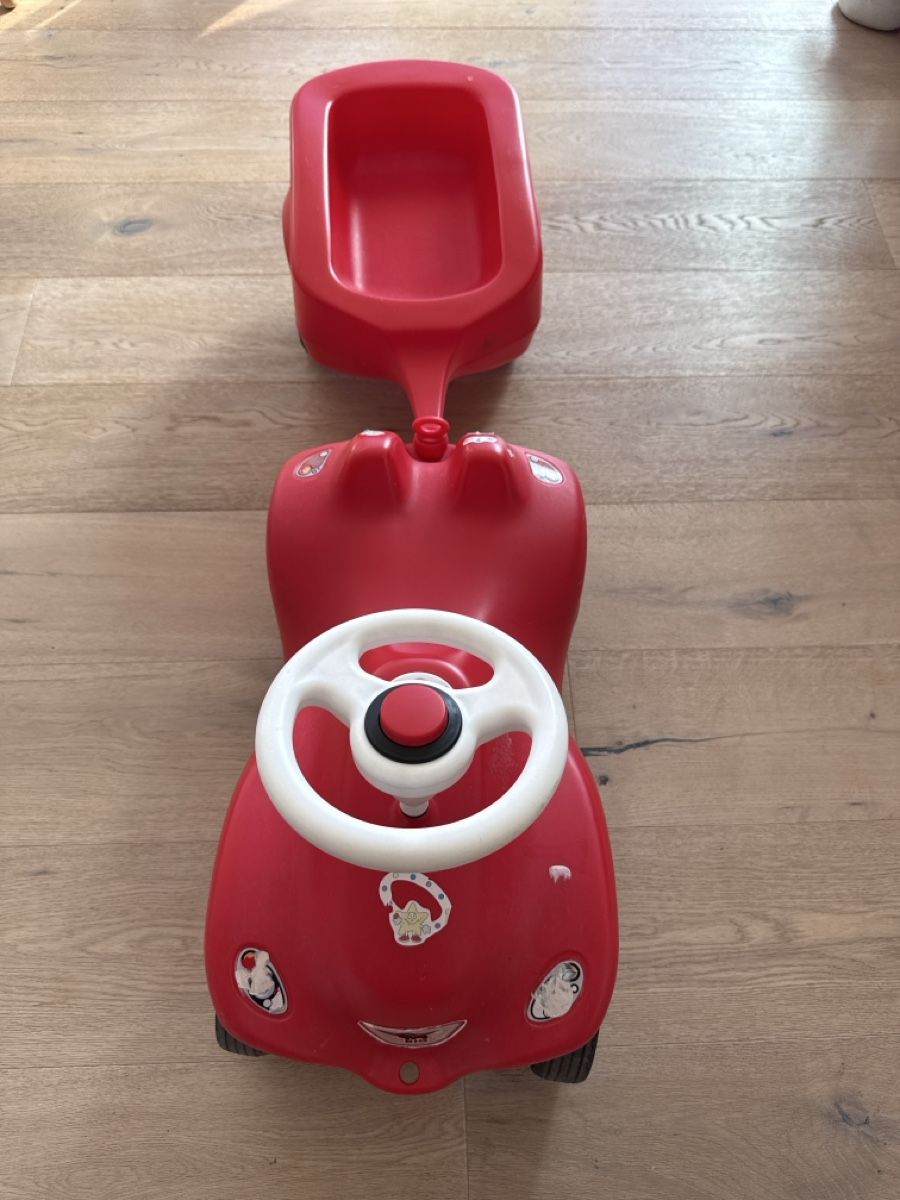 Big Fahrzeuge für Kinder: Bobby Car mit Anhänger rot – Gebraucht aus Wettingen von Bounty 1