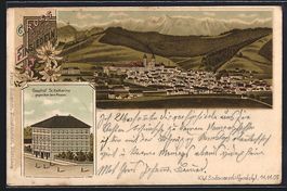 Litho Einsiedeln, Gasthof St. Katharina 