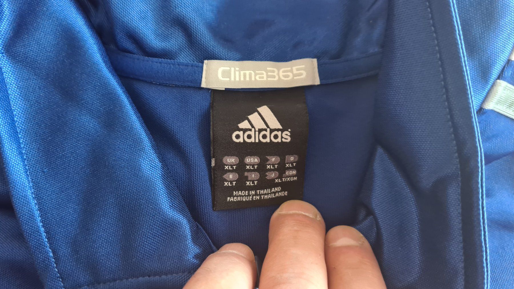 Adidas Giacche: adidas Trainerjacke extra grosse Grösse XTL – Usato da Zürich venduto da Agios 1