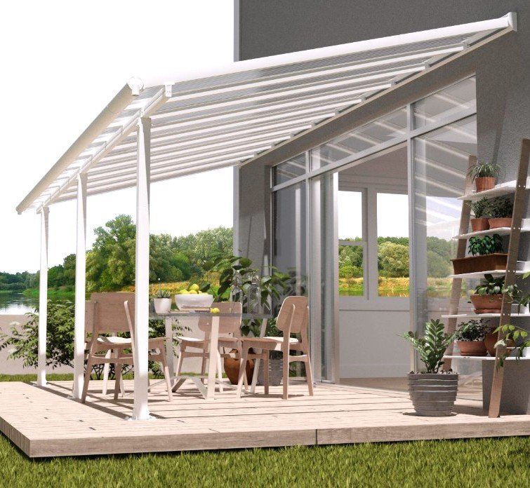 Casette da giardino & serre: Pergola adossée Olympia 3x6,1m Canopia – Nuovo e nell'imballaggio originale da Martigny venduto da ShowroomXL
