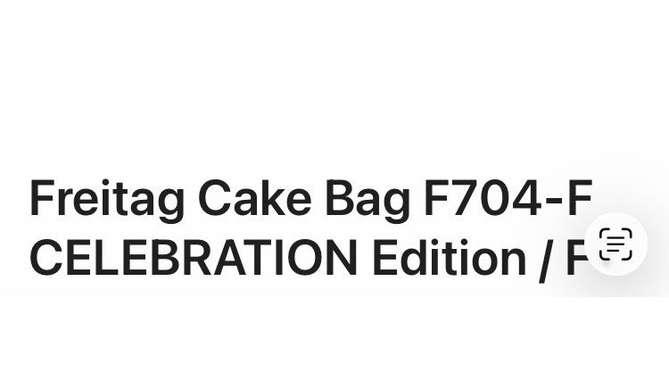 Freitag Borse: FREITAG Cake Bag – Nuovo (secondo la descrizione) da Rheineck venduto da Ellebasi. 4