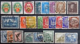 Deutsches Reich ex. Kat. 344-477 gest. 1924/32 Kat. 177 Euro