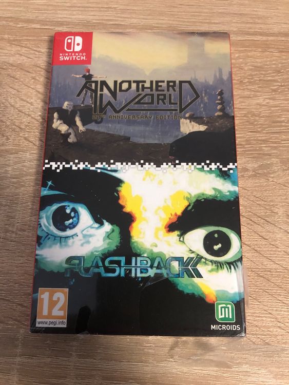 Flashback / Another World - Nintendo Switch Spiel NEU (Gebraucht) in ...