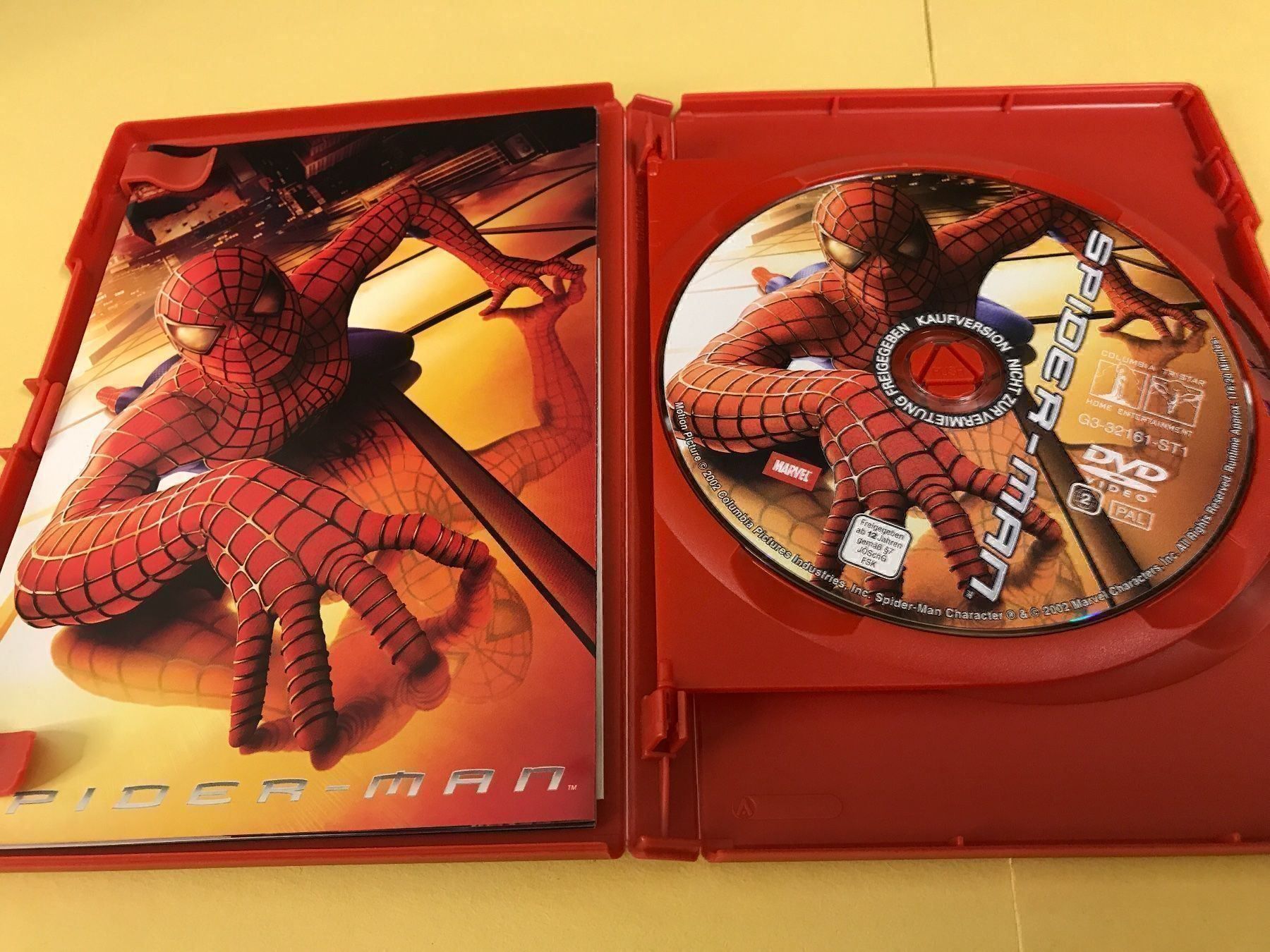 Tutti i DVDs: Spider-Man Filme Trilogie DVD Set – Usato da Glattfelden venduto da Danshari 2