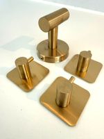 4 Stk. Halter Badezimmer goldig neu