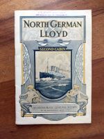 North German Lloyd - Schiffsprospekt - Second Cabin