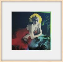 Daniel Funes (Ringo) Pop-Art Lady | Signiertes Original